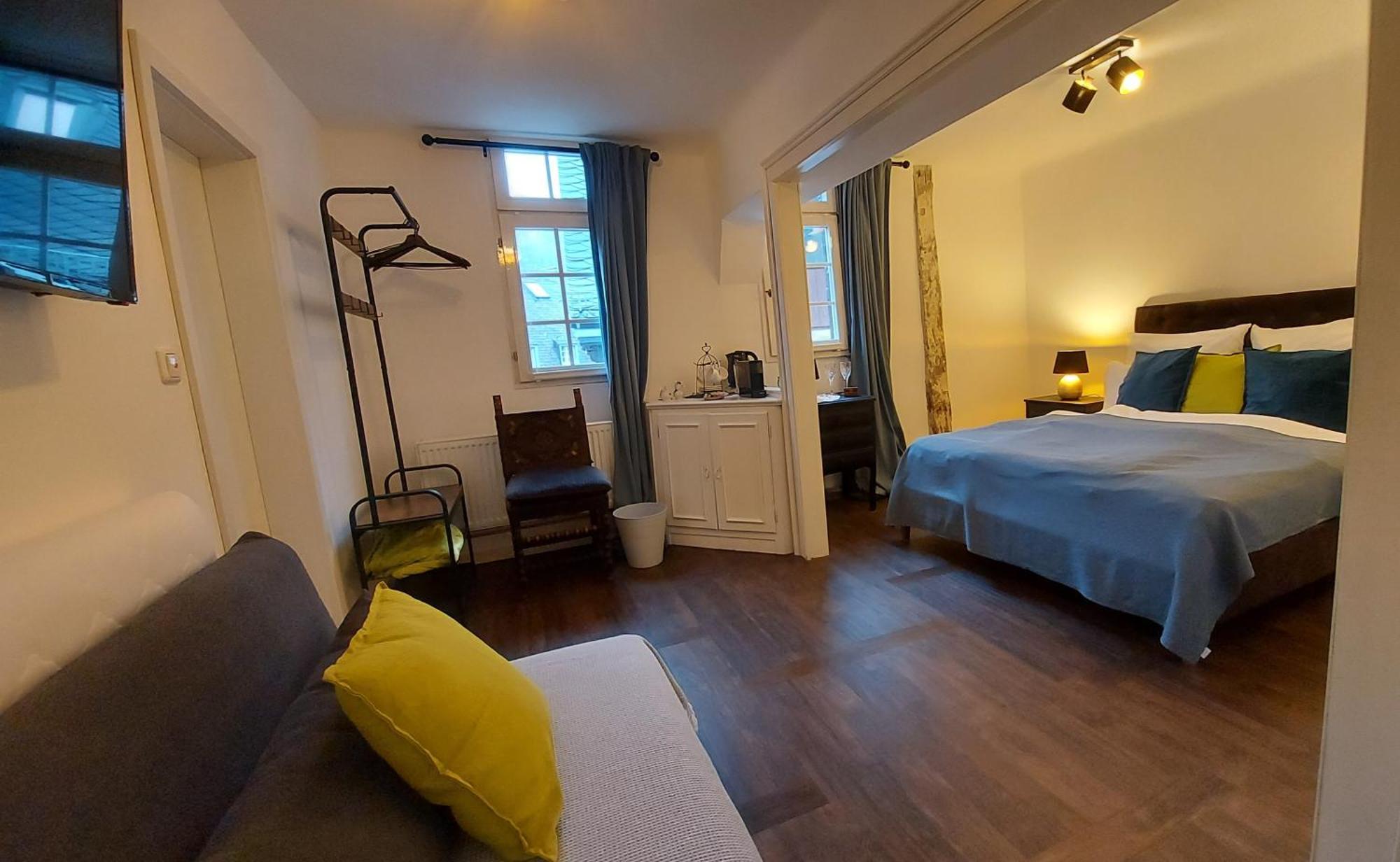Manoir -1654- Historisch Schlafen In Monschaus Altstadt Habitación foto